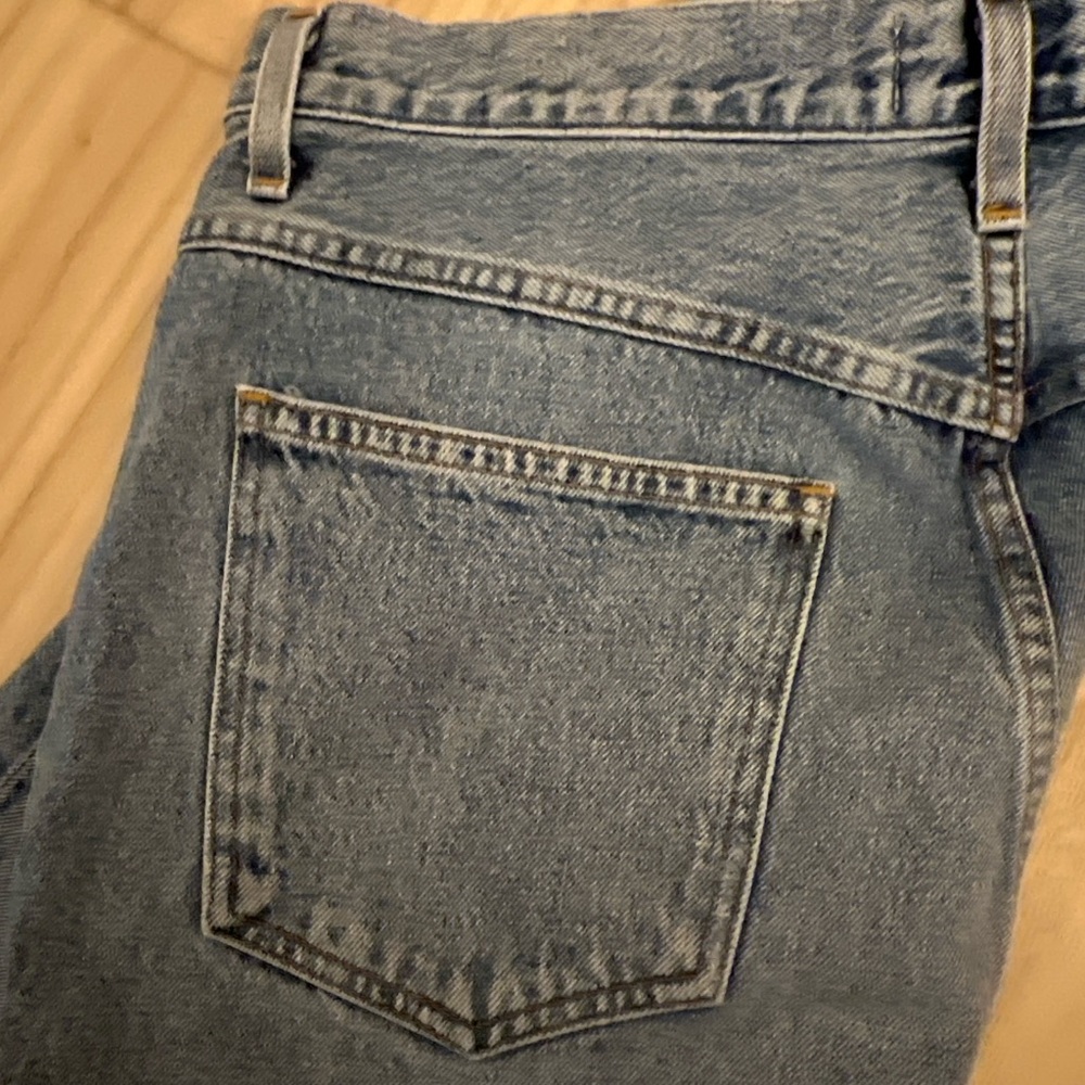 AGOLDE Vintage Flare Jeans A127-1141 High Rise Organic Cotton Made in USA - Picture 5 of 9